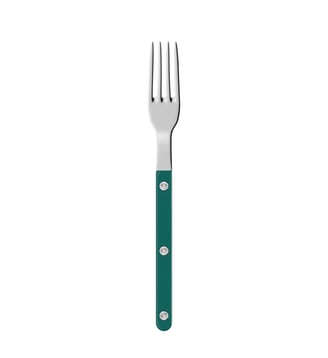 Petite fourchette, Bistrot Uni - Sabre - Bleu canard
