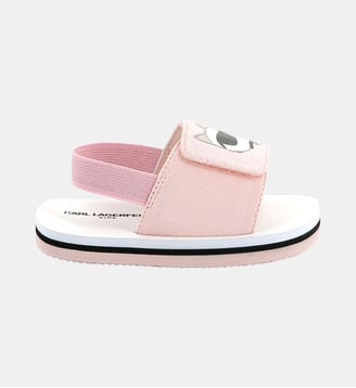 Sandales légères à fermeture - Karl Lagerfeld Kids - Rosée