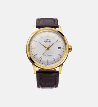 Montre automatique Bambino Blanc RAAC0M01S30B - Orient - Doré