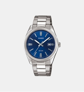 Montre Casio collection Bleu foncé MTP-1302PD-2AVEF - Casio - Argenté
