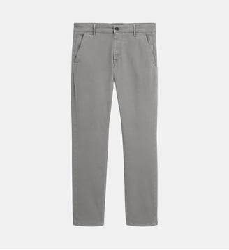 Pantalon chino 702 coupe droite - Serge Blanco - Gris