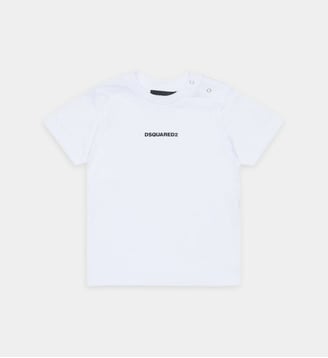 T-shirt griffé Dsquared2 - Dsquared2 - Blanc