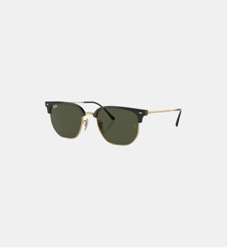 Lunettes de soleil Irrégulier RB4416 New Clubmaster - Ray Ban - Doré