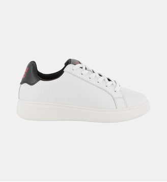 Baskets en cuir de vache - Hugo Kids - Blanc