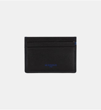 Porte cartes Martin en cuir lisse - Le Tanneur - Noir