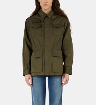 Veste esprit militaire - TESSAIA - Gerard Darel - Vert kaki