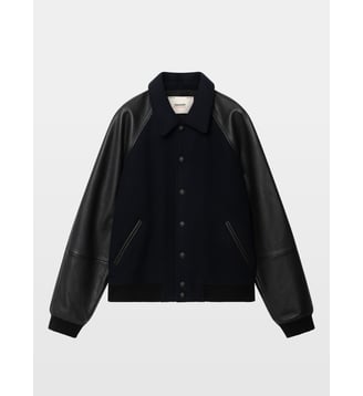 Blouson Benjy Cuir - Zadig&Voltaire - Bleu encre