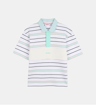 Polo manches courtes - Hugo Kids - Natural
