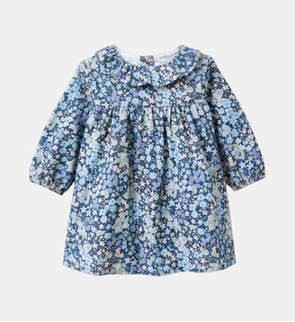 Robe bébé en tissu Liberty - Cyrillus - Liberty berry harvest