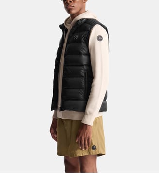 Doudoune sans manches gorvone col montant coupe regular - Fusalp - Noir