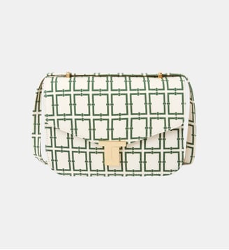 Sac  Monogramme en Cuir De Vache  - Bis - Tara Jarmon - Écru