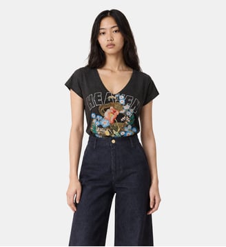 Tshirt Tonton Snakes - Leon & Harper - Carbone