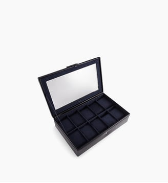 Coffret 10 montres en cuir - Le Tanneur - Noir