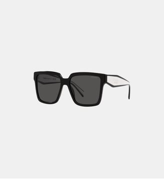 Lunettes de soleil Carré PR 24ZS - Prada - Noir