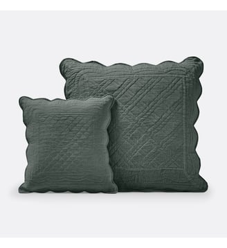 Housse de coussin matelassée coton La Redoute Interieurs