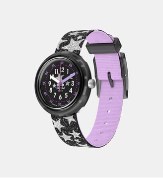 Montre Let's get artsy Noir FPNP168 - Flik Flak - Noir