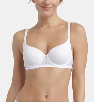 Soutien-gorge corbeille avec armatures Daily Dentelle - Dim - Blanc