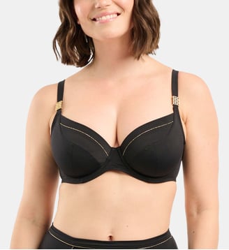Haut de maillot de bain Speekaboo Shape - Sans Complexe - Noir