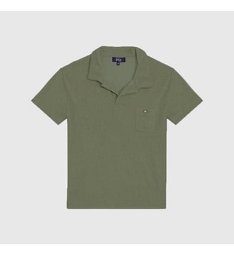 Polo en éponge - Gili's - Vert kaki