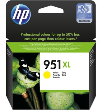 Cartouche d'encre N°951XL Jaune HP