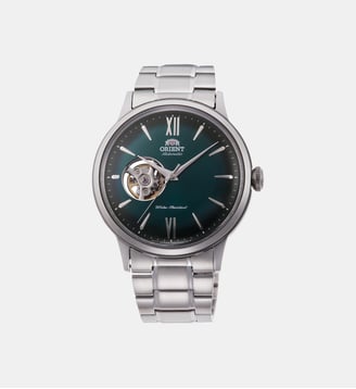 Montre automatique Bambino Vert RAAG0026E - Orient - Argenté