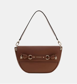 Sac à épaule Camelia - Guess - Marron
