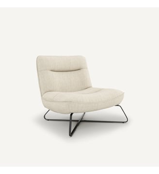 Fauteuil tissu pur lin - AM.PM - Lin
