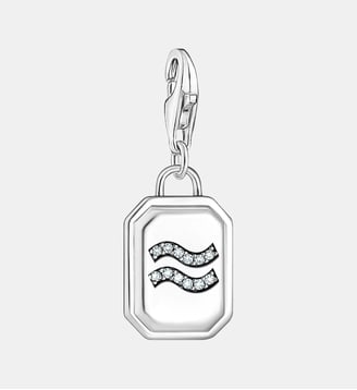 Breloque Charm signe du zodiaque Verseau - Thomas Sabo - Argent