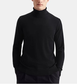 Pull-over 1/1 Regular - Seidensticker - Noir