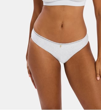 Slip Romie - Sans Complexe - Gris chiné fumé