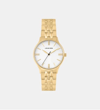 Montre Victoria Blanc XC3024IW\8 - Louis Pion - Doré