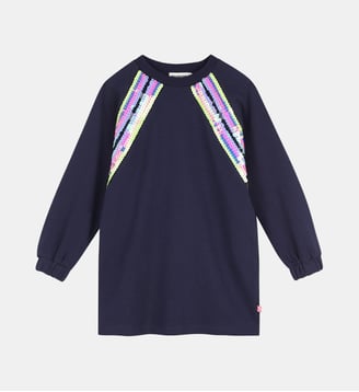 Robe manches longues - Billieblush - Indigo