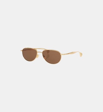 Lunettes de soleil Irrégulier BV1419S - Bottega Veneta - Or