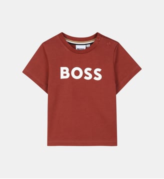 Tee-shirt manches courtes - BOSS Kidswear - Rouge