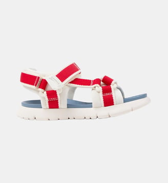 Sandales Oruga - Camper - Blanc et rouge