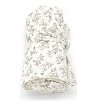 Tapis à langer nomade Knot - Babyshower - Écru