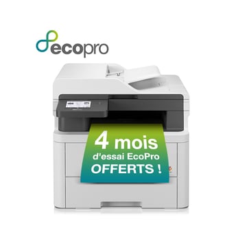 Imprimante multifonction MFC-L3740CDWE éligible à EcoPro - Brother - Blanc