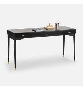 Bureau 3 tiroirs Novani - La Redoute Interieurs - Noir