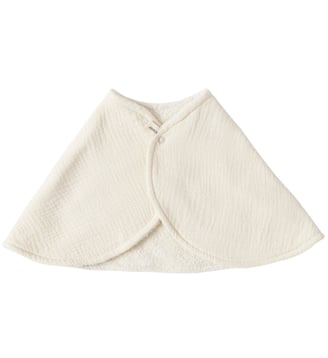 Bavoir d'épaule 2 en 1 Burpy - Babyshower - Écru