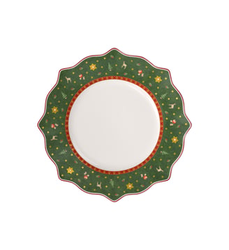 Assiette plate verte - Villeroy & Boch - Vert