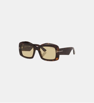 Lunettes de soleil Rectangulaire Venetia_Tr - Sunglass Hut - Écaille de tortue noir