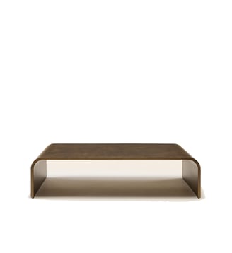 Table Basse  Métal brossé Madura