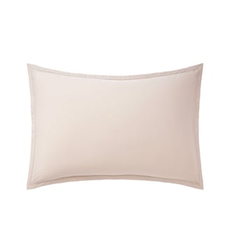 Taie d'oreiller en percale de coton - Desforges - Gris perle