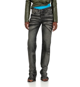 Regular Jeans Regular Waist D-Heel - Diesel - Noir et gris foncé