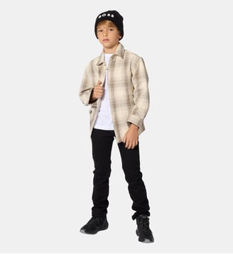 Chemise manches longues - BOSS Kidswear - Ivory