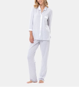 Pyjama boutonné en coton modal MILY 206 Lingerie Le Chat