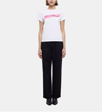 T-Shirt en coton What Is - The Kooples - Blanc
