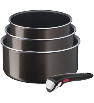 Batterie de cuisine Ingenio Easy Plus lot 3 casseroles Tefal