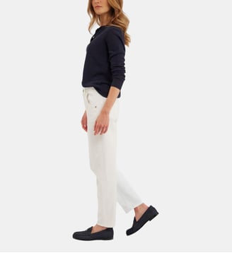 Denim Luna blanc - Ines de la Fressange Paris - Blanc