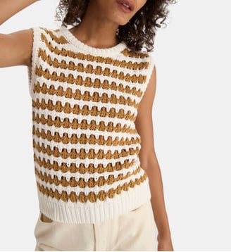 Top Rosie - Ines de la Fressange Paris - Marron